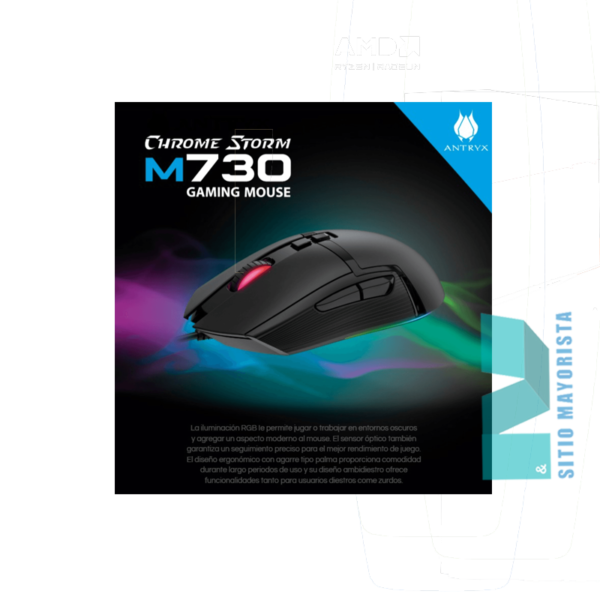 MOUSE ANTRYX M730 CHROME STORM