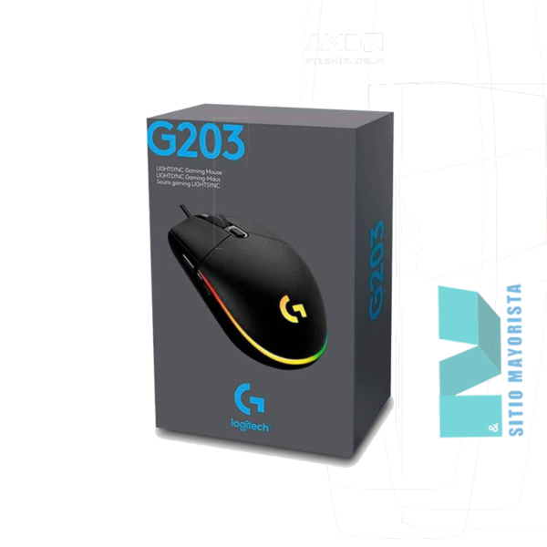 MOUSE LOGITECH G G203 LIGHTSYNC