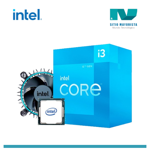 PROCESADOR INTEL CORE I3 12100 | LGA 1700